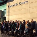 Bar Mock Trial Team Visits Laganside Courts